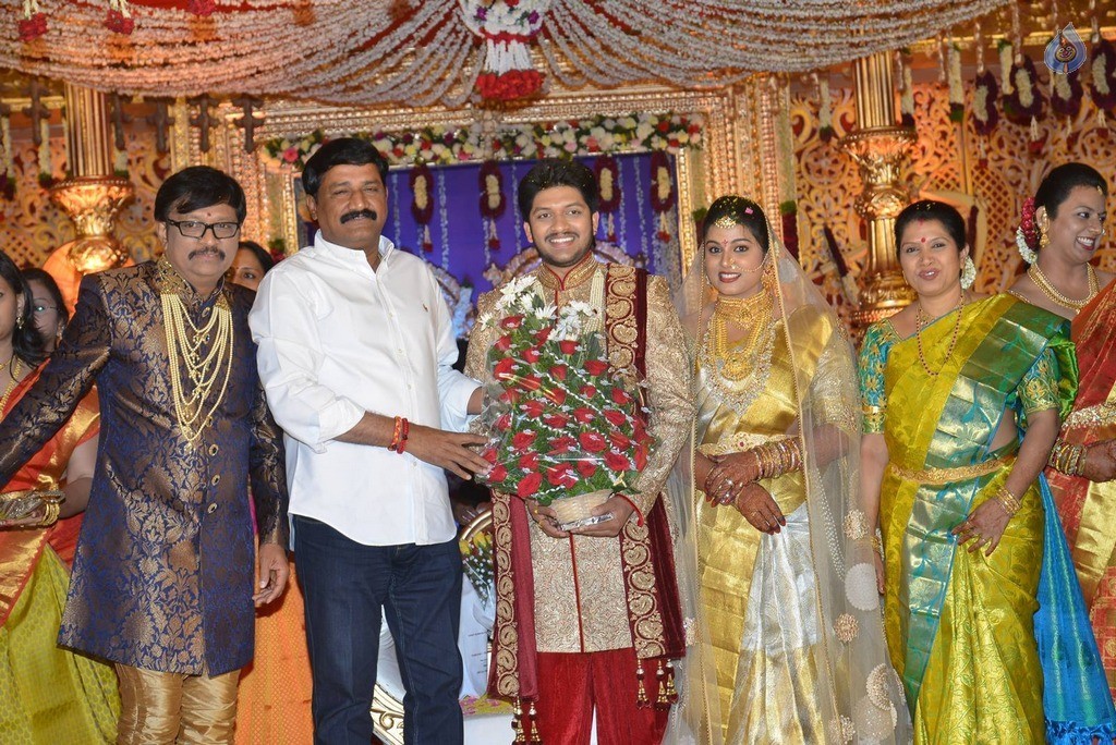 Celebrities at Koti Son Rajeev Saluri Wedding - 34 / 105 photos