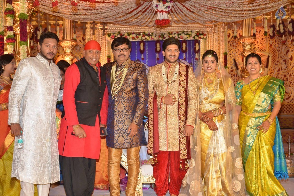 Celebrities at Koti Son Rajeev Saluri Wedding - 56 / 105 photos
