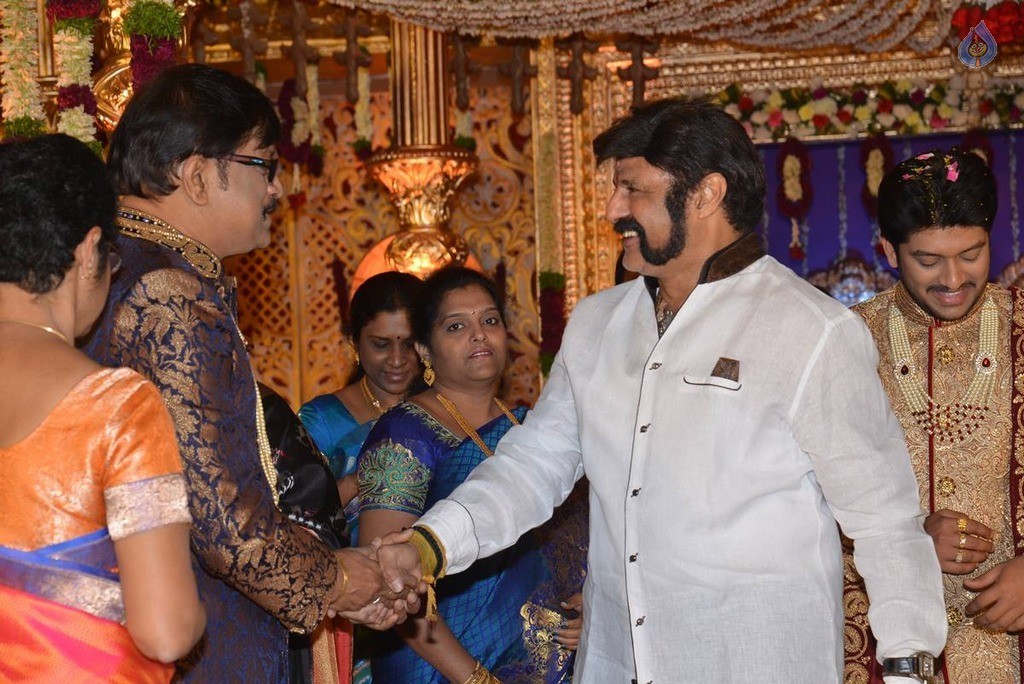 Celebrities at Koti Son Rajeev Saluri Wedding - 69 / 105 photos