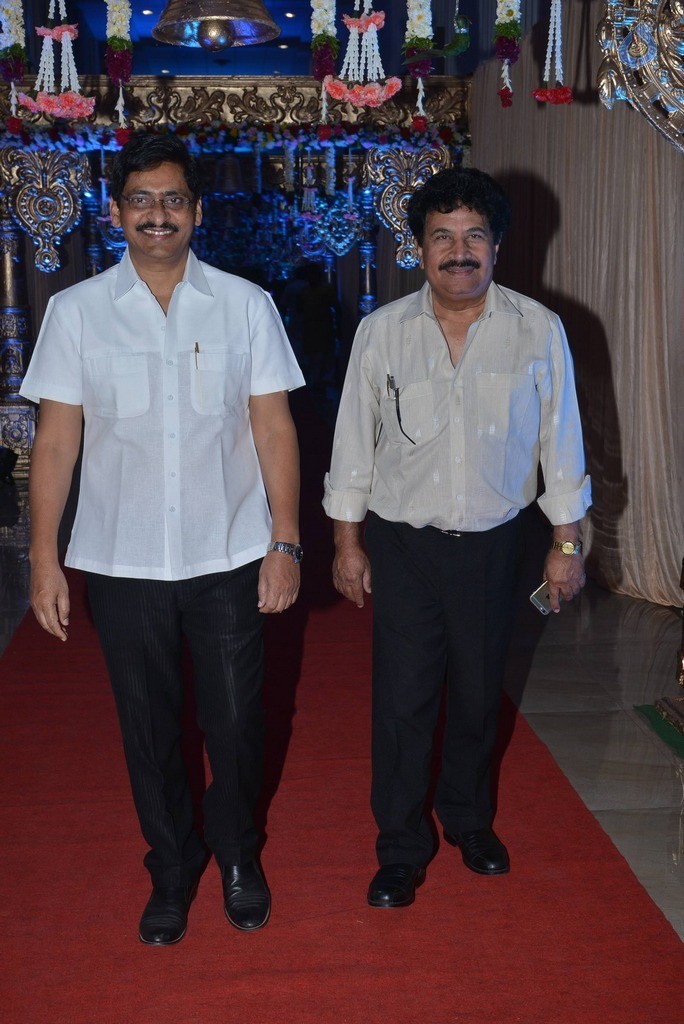 Celebrities at Koti Son Rajeev Saluri Wedding - 74 / 105 photos