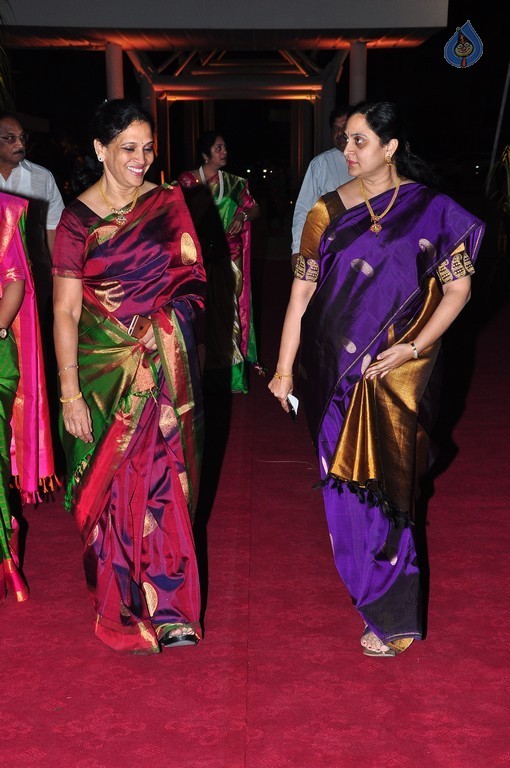 Celebrities at Pearl V Potluri Half Saree Function 1 - 8 / 99 photos