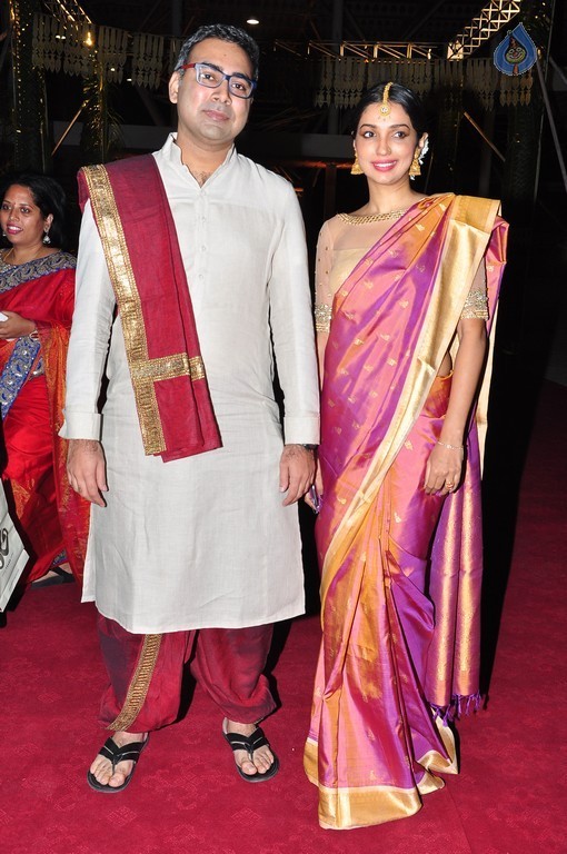 Celebrities at Pearl V Potluri Half Saree Function 1 - 77 / 99 photos