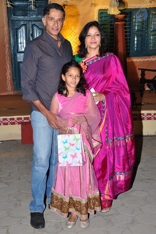 Celebrities at Pearl V Potluri Half Saree Function 1 - 87 / 99 photos