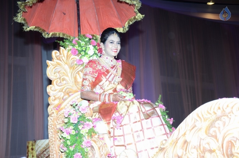 Celebrities at Sana Yadi Reddy Son Nikhilesh Reddy Wedding Event - 10 / 62 photos