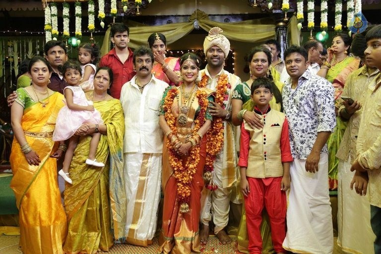 Celebrities at Shanthnu and Keerthi Wedding - 11 / 93 photos