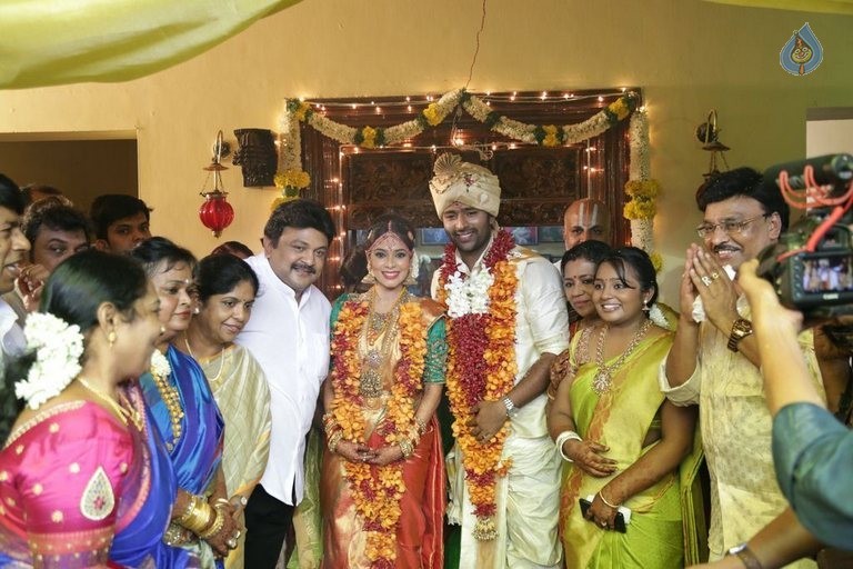 Celebrities at Shanthnu and Keerthi Wedding - 36 / 93 photos