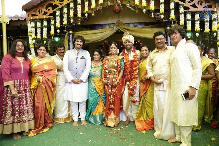 Celebrities at Shanthnu and Keerthi Wedding - 39 / 93 photos