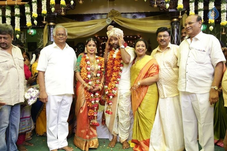 Celebrities at Shanthnu and Keerthi Wedding - 50 / 93 photos