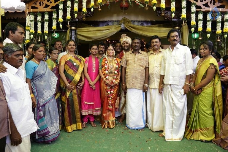 Celebrities at Shanthnu and Keerthi Wedding - 57 / 93 photos