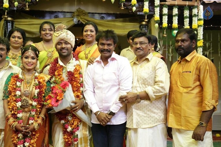 Celebrities at Shanthnu and Keerthi Wedding - 90 / 93 photos