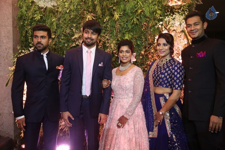 Celebrities at Sreeja Reception Photos 1 - 58 / 76 photos