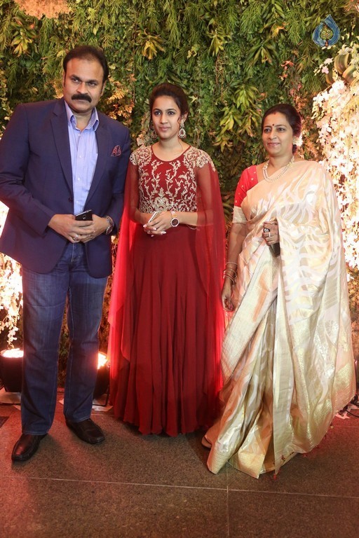 Celebrities at Sreeja Reception Photos 3 - 16 / 61 photos