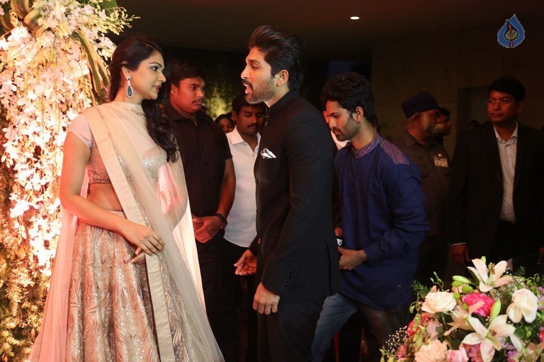 Celebrities at Sreeja Reception Photos 3 - 33 / 61 photos