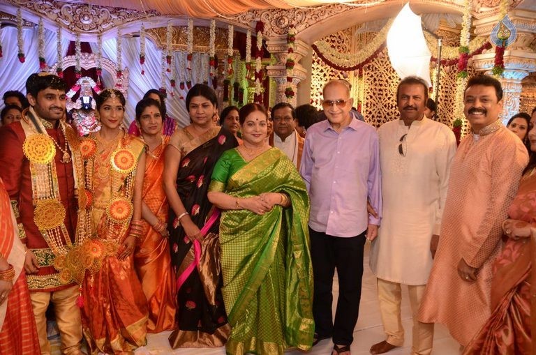 Celebrities at Sri Divya and Sai Nikhilesh Wedding 2 - 37 / 84 photos