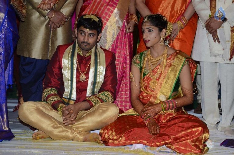 Celebrities at Sri Divya and Sai Nikhilesh Wedding 2 - 62 / 84 photos