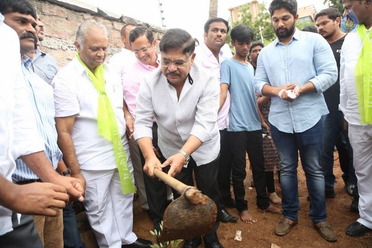 Celebrities Participates in Haritha Haram Program - 8 / 100 photos