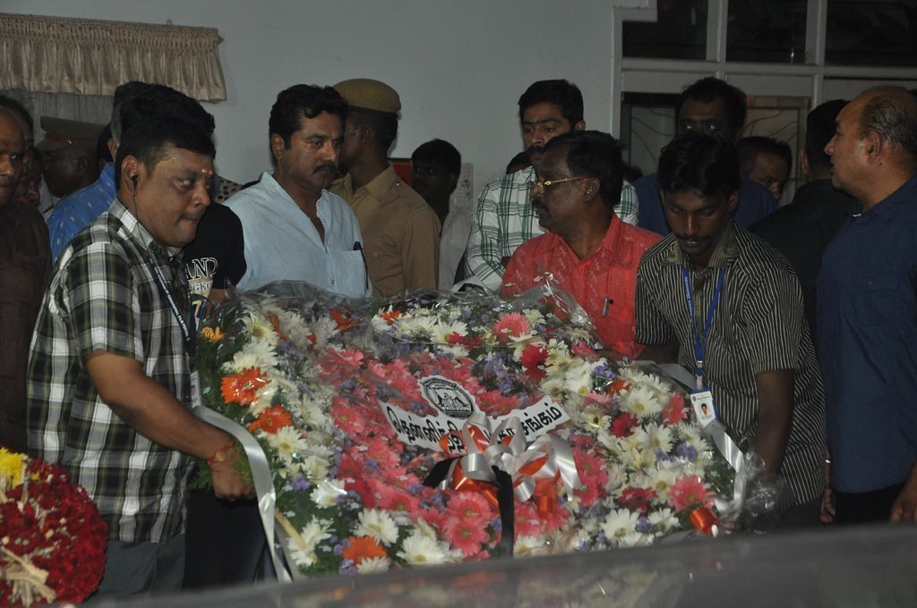 Celebrities Pay Last Respects to Manjula - 143 / 219 photos