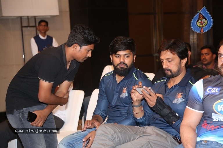 Celebrity Cricket League 2018 Press Meet Pictures - 3 / 15 photos