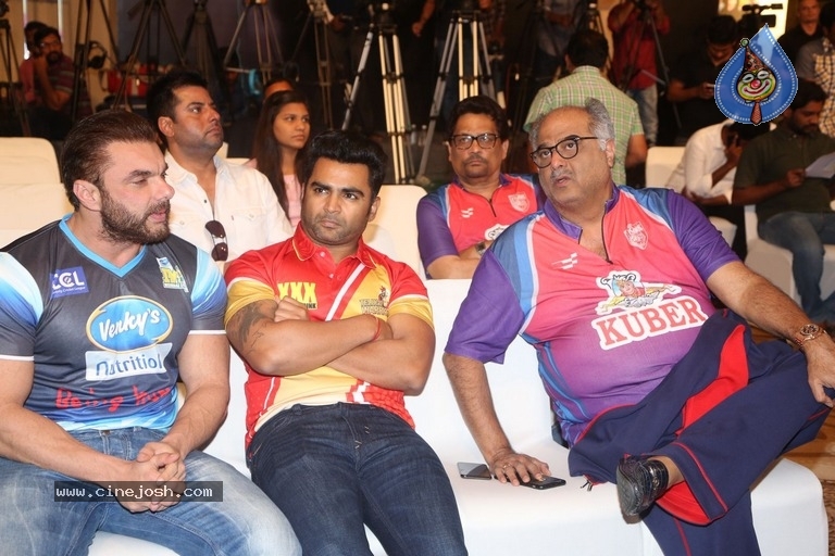 Celebrity Cricket League 2018 Press Meet Pictures - 10 / 15 photos