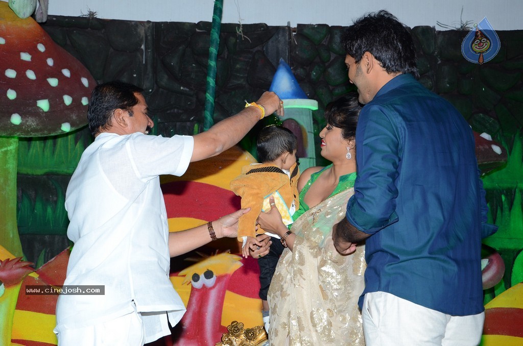 Celebs at Actor Ajay Son 1st Bday Event - 42 / 232 photos