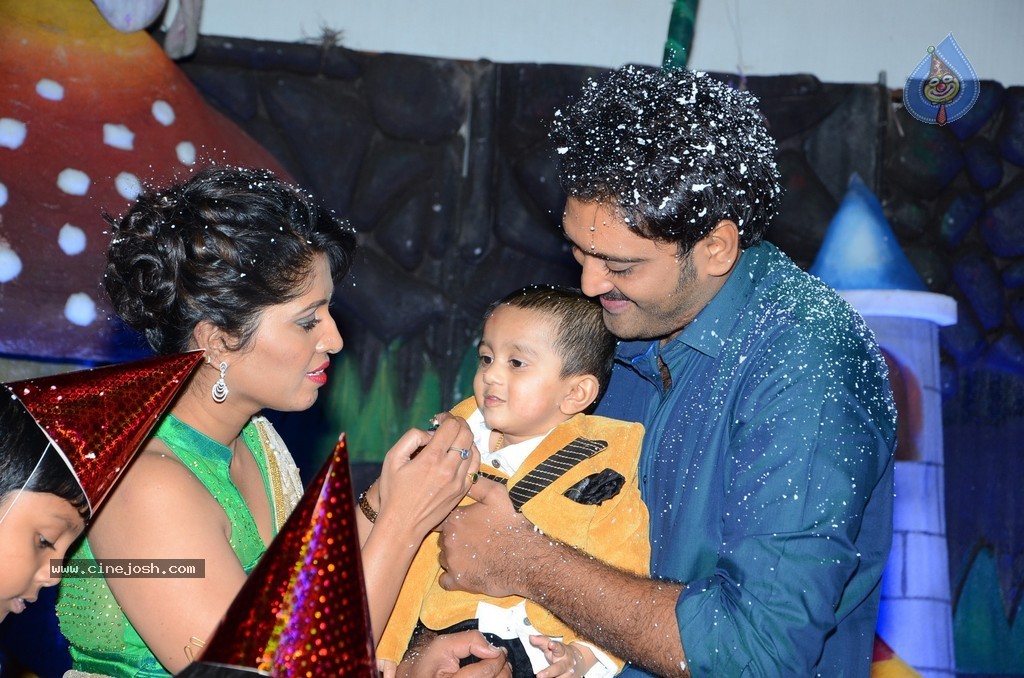 Celebs at Actor Ajay Son 1st Bday Event - 70 / 232 photos