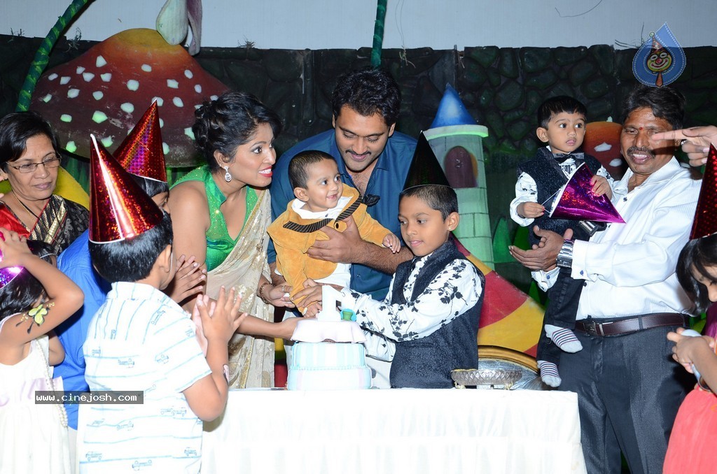 Celebs at Actor Ajay Son 1st Bday Event - 73 / 232 photos