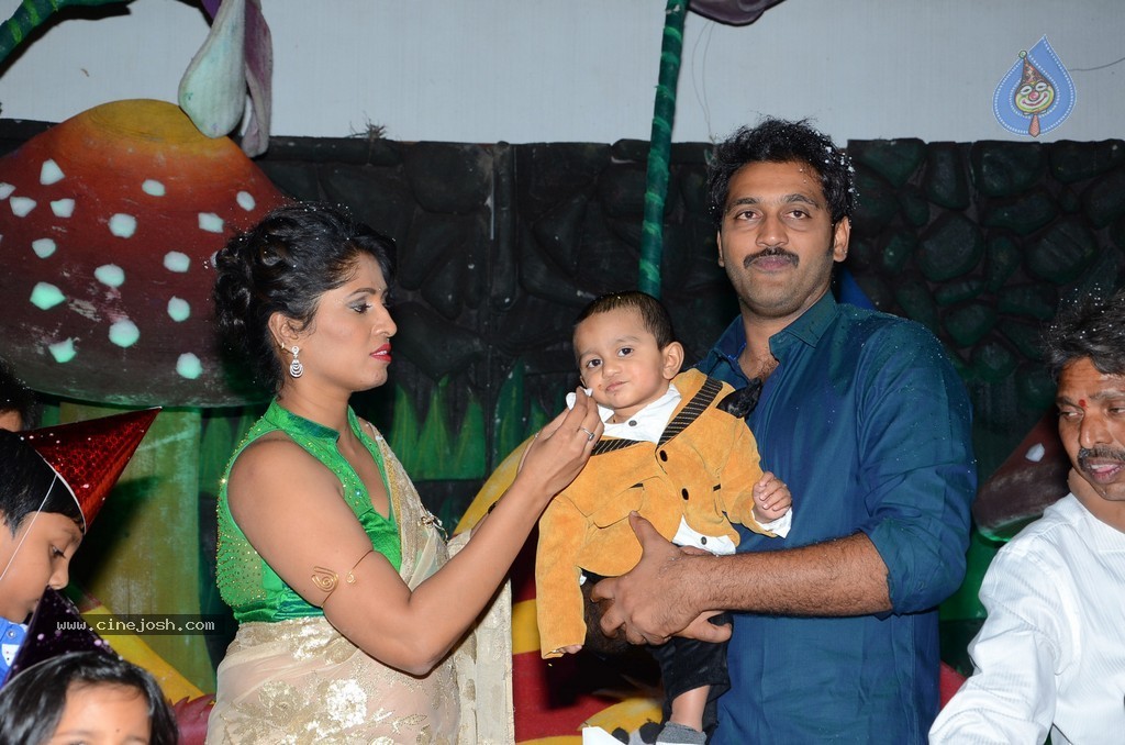 Celebs at Actor Ajay Son 1st Bday Event - 96 / 232 photos