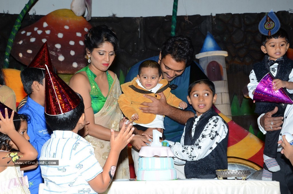 Celebs at Actor Ajay Son 1st Bday Event - 128 / 232 photos