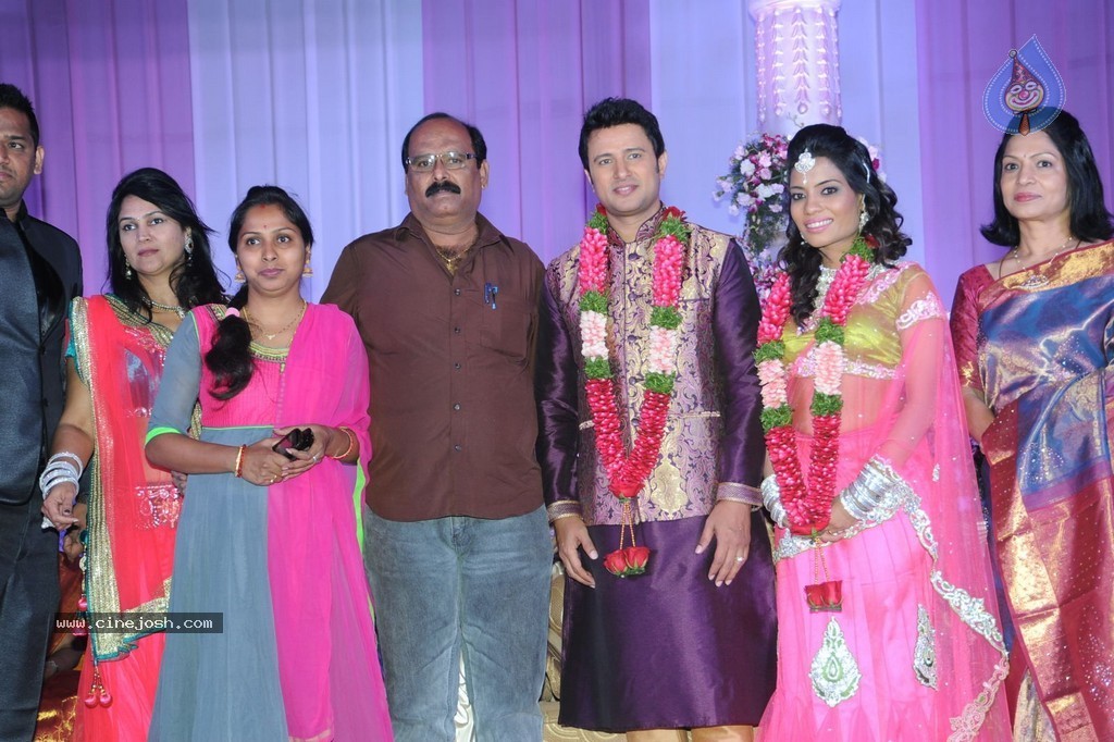 Celebs at Raja Wedding Reception - 8 / 148 photos