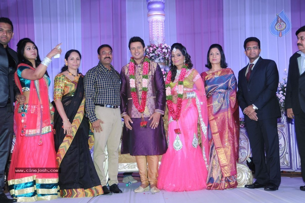 Celebs at Raja Wedding Reception - 24 / 148 photos