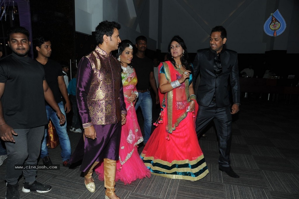 Celebs at Raja Wedding Reception - 47 / 148 photos