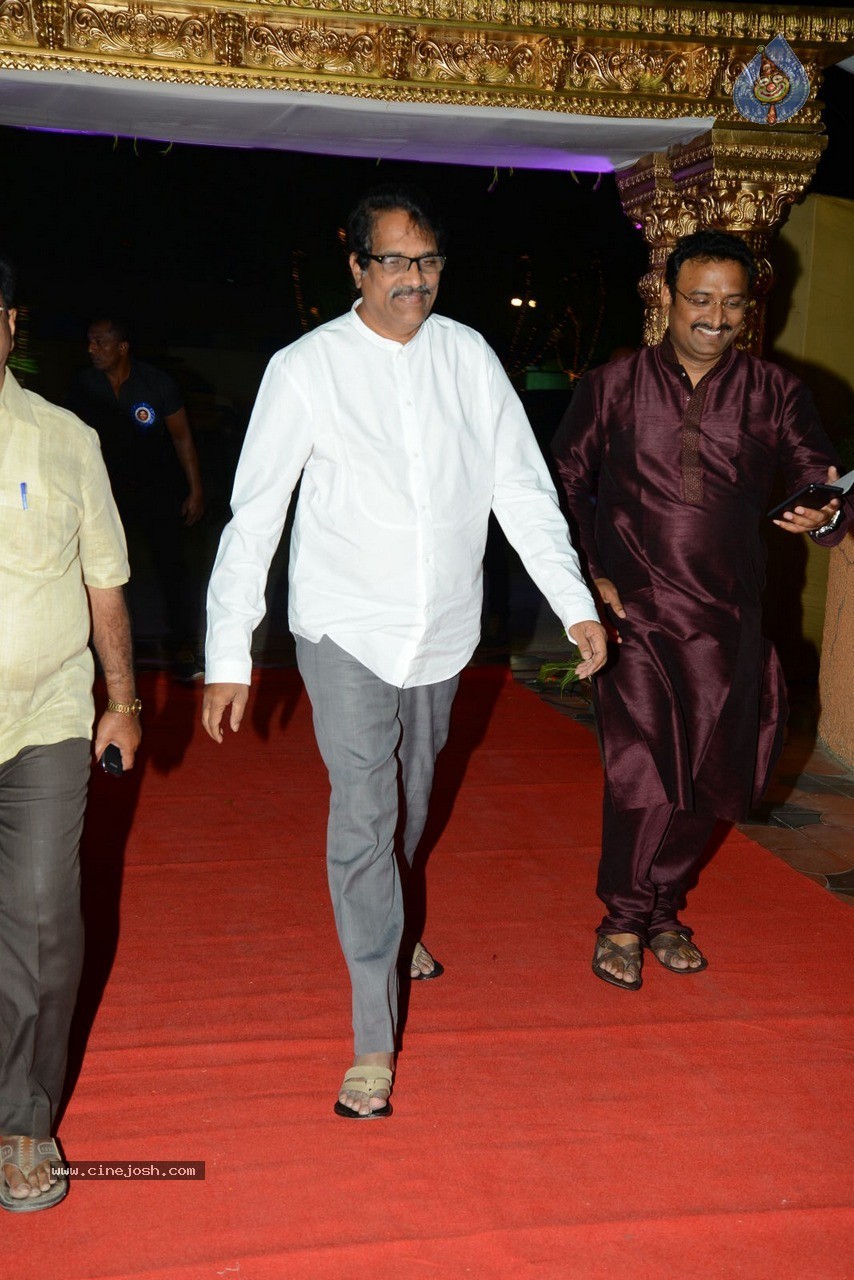 Celebs at Rajendra Prasad Son Wedding Reception 01 - 65 / 90 photos