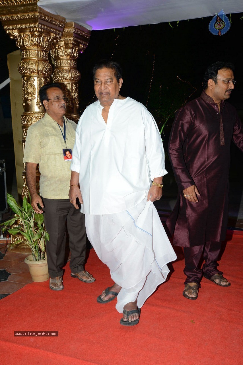 Celebs at Rajendra Prasad Son Wedding Reception 01 - 74 / 90 photos