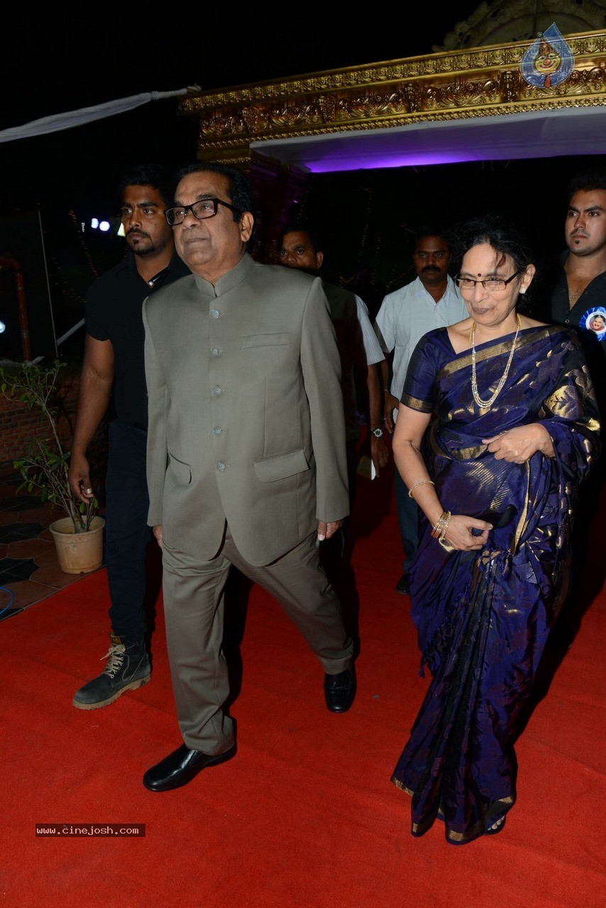 Celebs at Rajendra Prasad Son Wedding Reception 01 - 87 / 90 photos