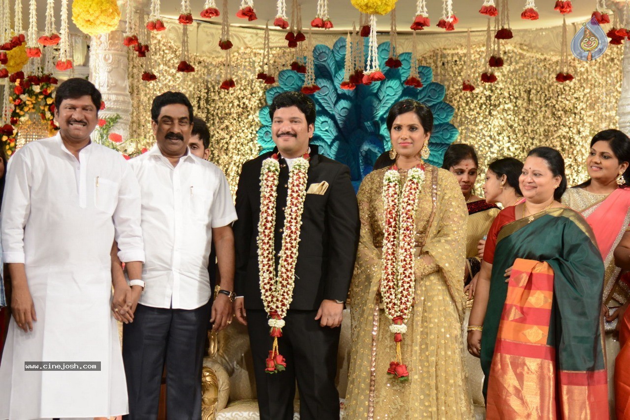 Celebs at Rajendra Prasad Son Wedding Reception 04 - 53 / 54 photos