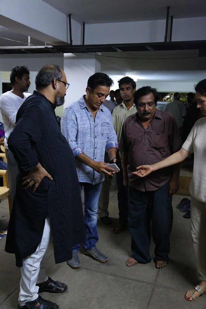 Celebs Pay Homage to K Balachander Son - 45 / 122 photos