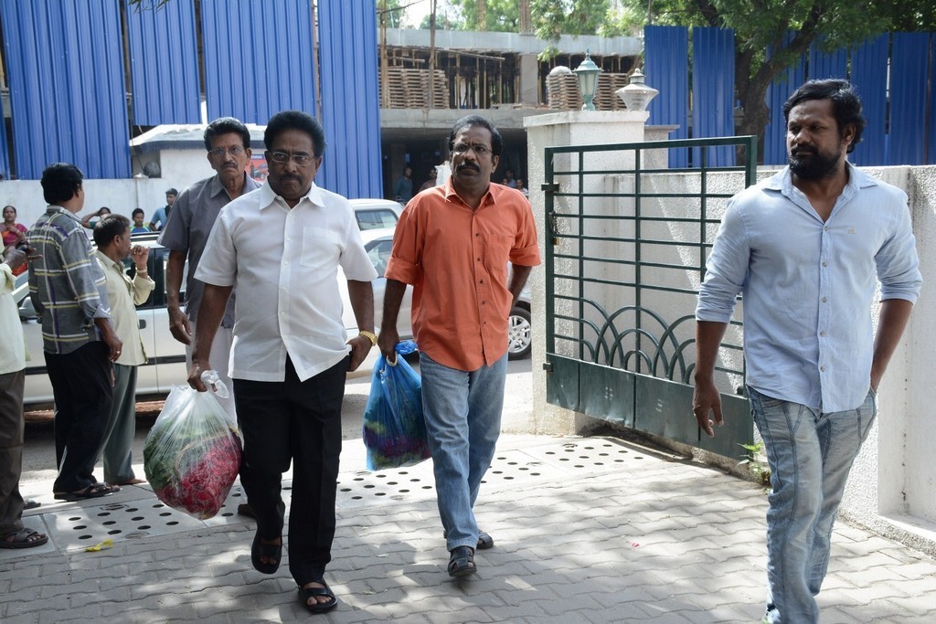 Celebs Pay Homage to K Balachander Son - 86 / 122 photos