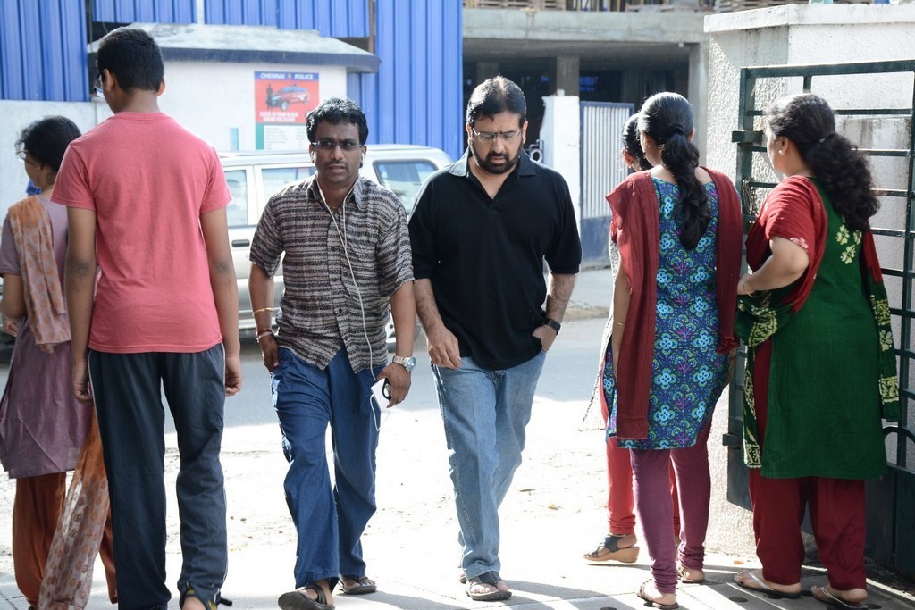 Celebs Pay Homage to K Balachander Son - 90 / 122 photos