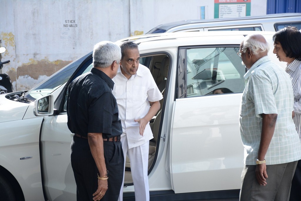 Celebs Pay Homage to K Balachander Son - 92 / 122 photos