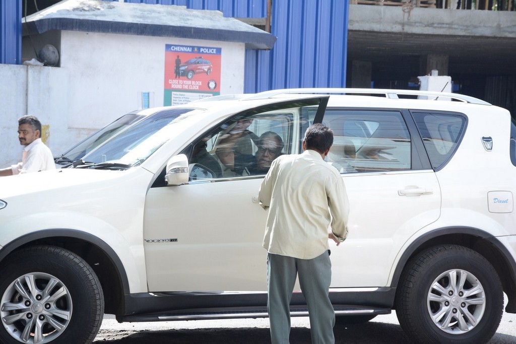 Celebs Pay Homage to K Balachander Son - 98 / 122 photos