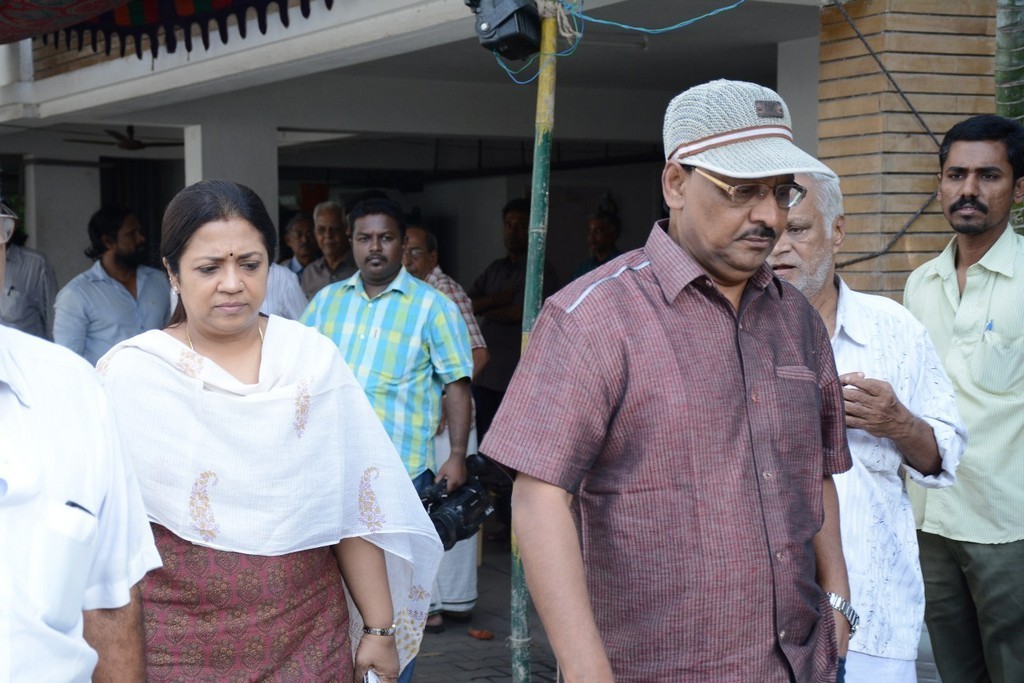 Celebs Pay Homage to K Balachander Son - 122 / 122 photos