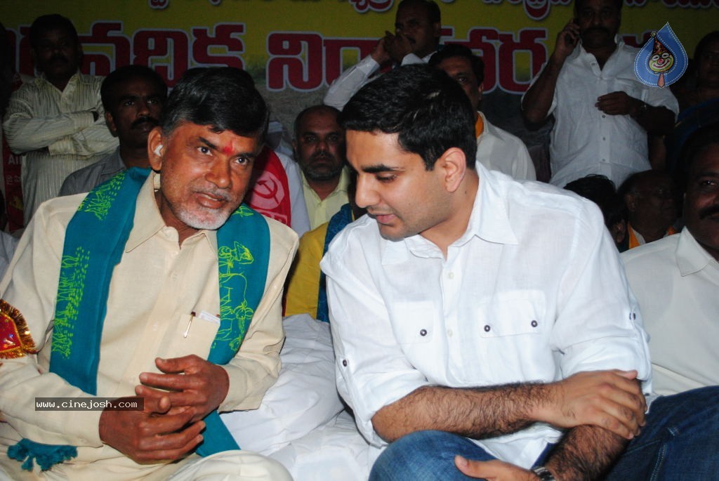 Chandrababu Indefinite Fast Photos - 12 / 83 photos