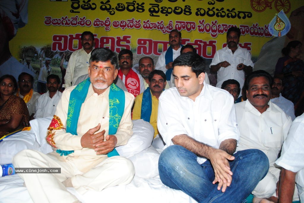 Chandrababu Indefinite Fast Photos - 34 / 83 photos