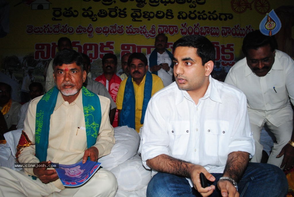 Chandrababu Indefinite Fast Photos - 58 / 83 photos