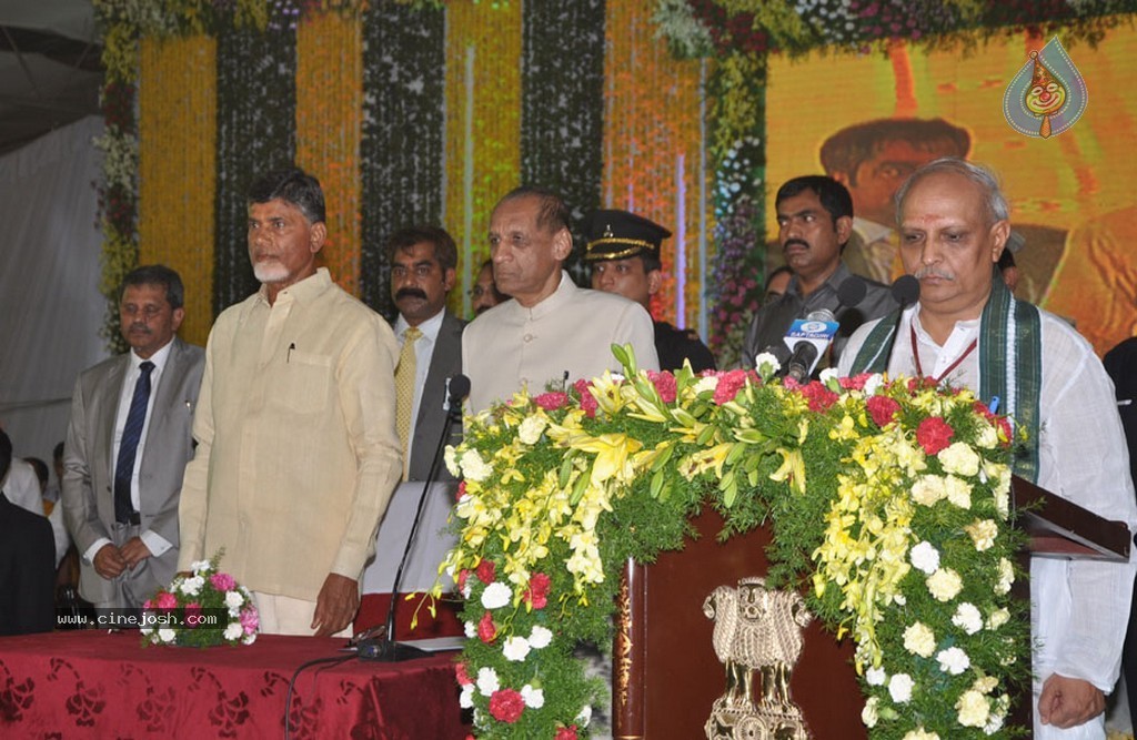 Chandrababu Naidu Sworn in as Andhra Pradesh CM - 99 / 150 photos