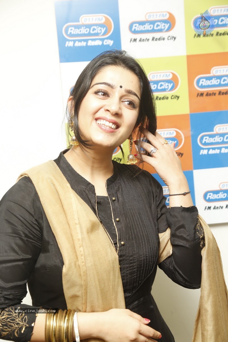 Charmi at Radio City - 32 / 45 photos