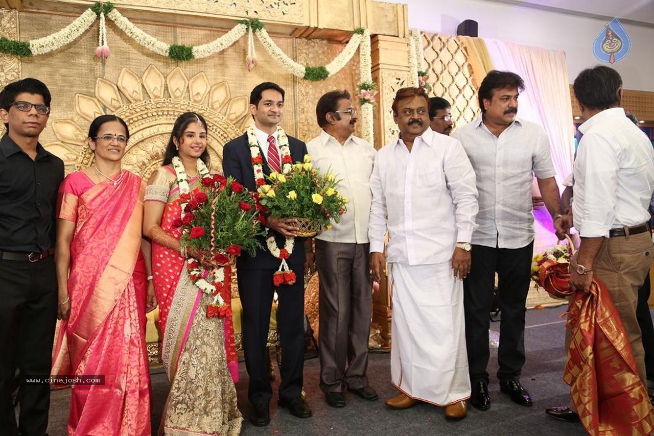 Chennai Kamala Theater MD Son Reception - 7 / 60 photos
