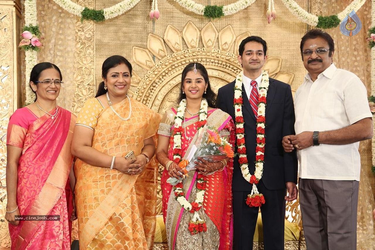 Chennai Kamala Theater MD Son Reception - 16 / 60 photos