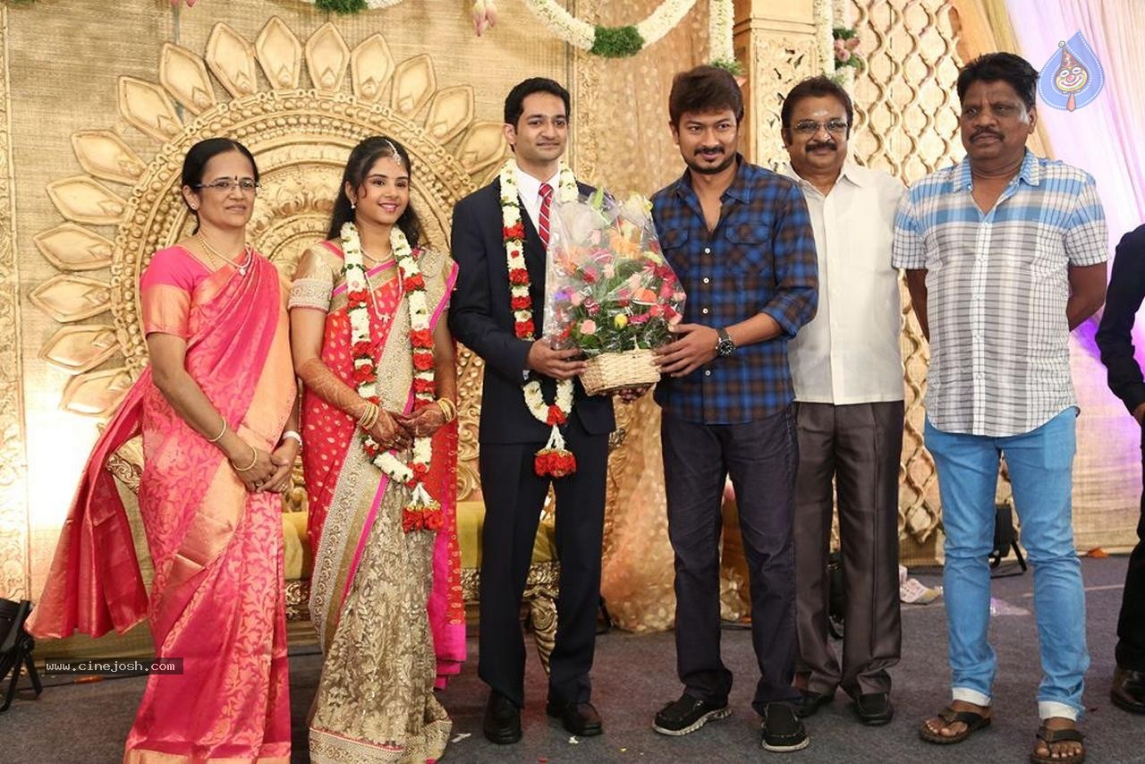 Chennai Kamala Theater MD Son Reception - 17 / 60 photos