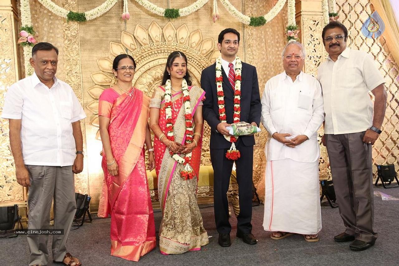Chennai Kamala Theater MD Son Reception - 27 / 60 photos